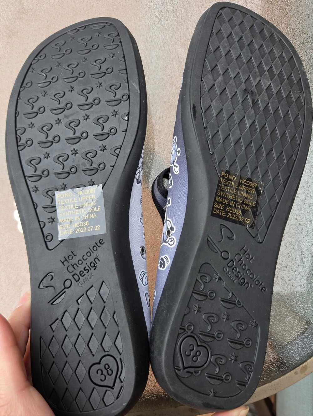 Hot Chocolate Design Chocolaticas Cartoon Mary Jane Flats Size 38 / 7.5 New - Picture 6 of 9